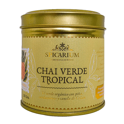Chai verde tropical