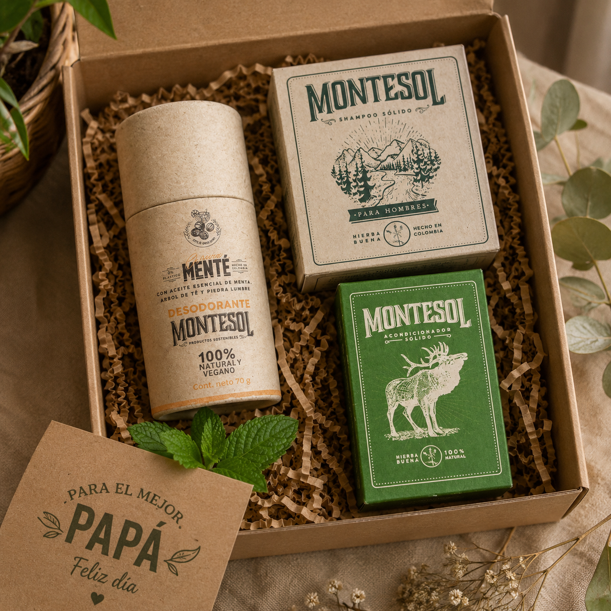 Kit Cuidado Natural para Papá