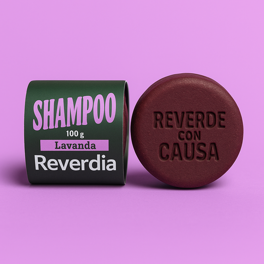 Shampoo Sólido de Lavanda Reverdía