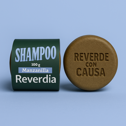 Shampoo sólido de Manzanilla Reverdía