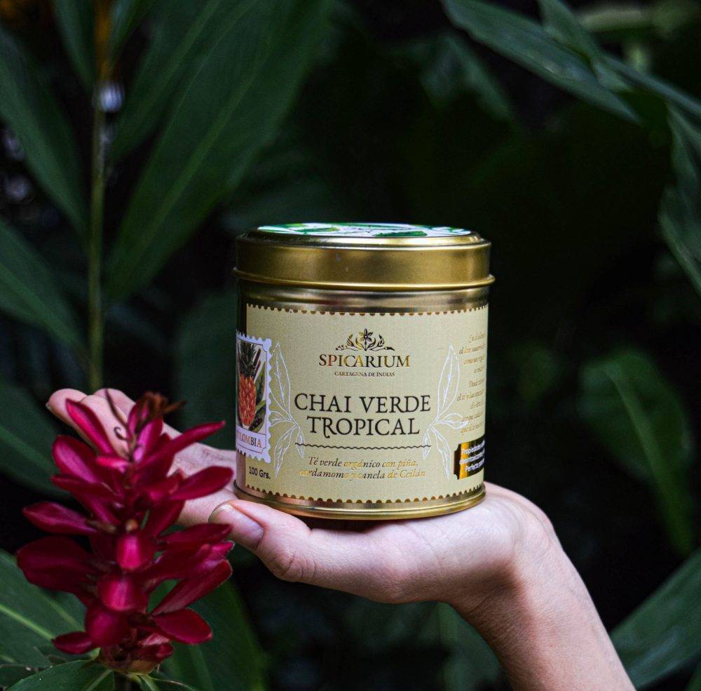 Chai verde tropical