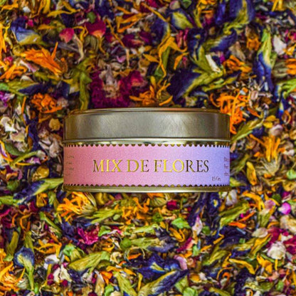 Mix de flores comestibles