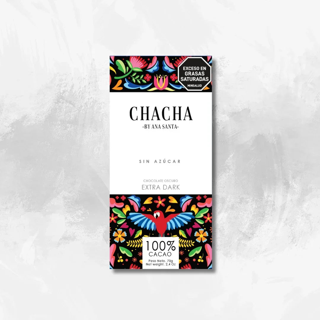 Chocolate Extra Dark - 100% Cacao - Chacha