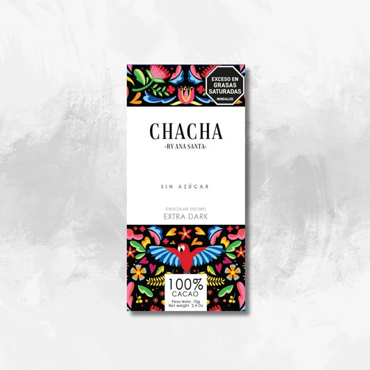 Chocolate Extra Dark - 100% Cacao - Chacha
