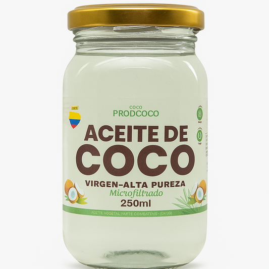 Aceite de Coco Virgen de Alta Pureza