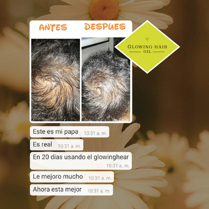 GlowingHair - Aceite nutritivo para el pelo