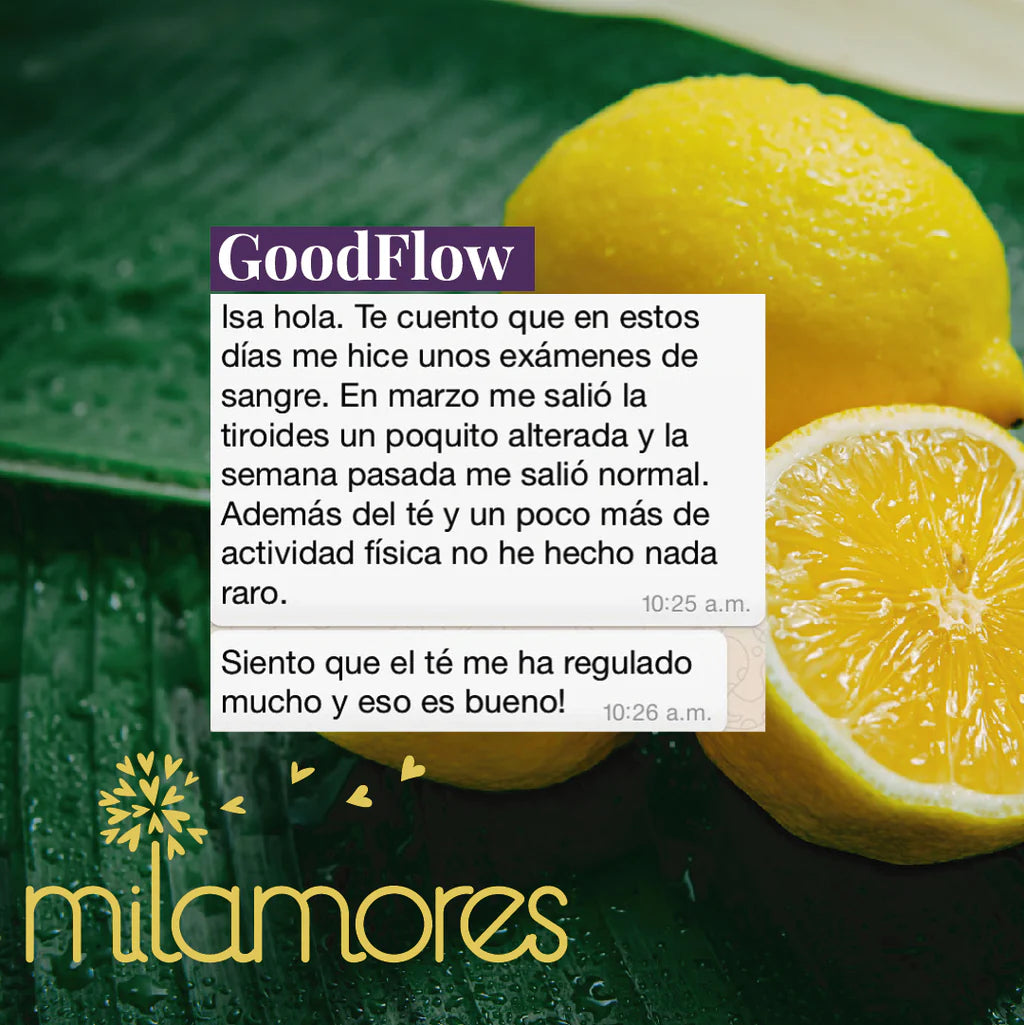 GoodFlow Infusión- Regula colesterol y azúcar