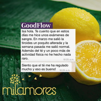 GoodFlow Infusión- Regula colesterol y azúcar