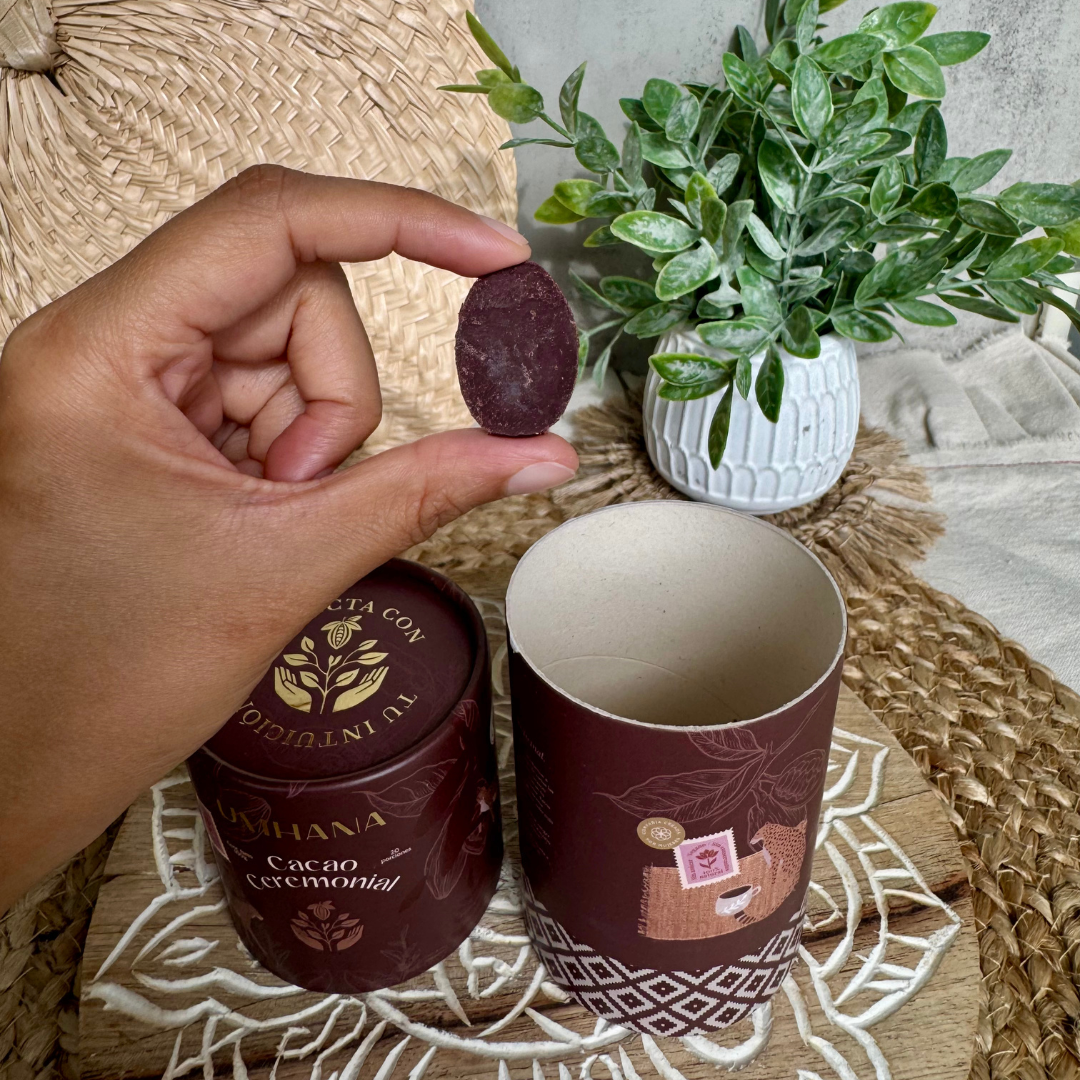 Cacao Ceremonial 100gr (Chocolate de Taza 100% Cacao Puro)