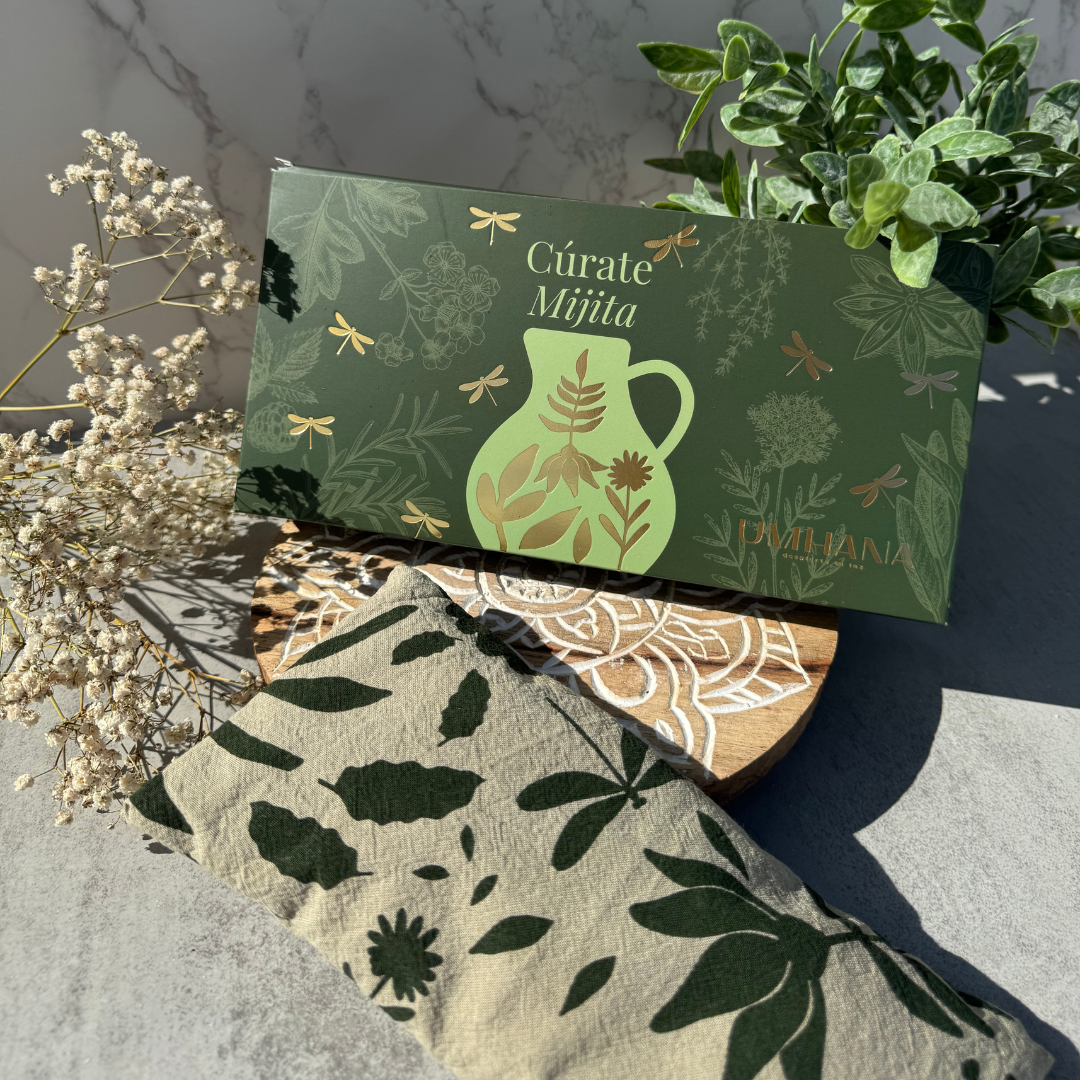 Cojín Herbal para relajar el cuerpo, la mente y darle amorcito al corazón