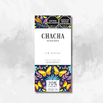 Chocolate con Almendras - 70% cacao