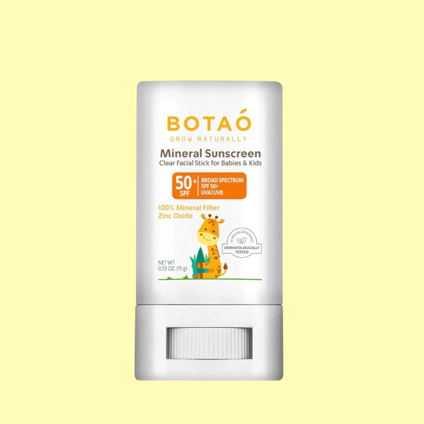 Protector solar para bebés y niños  - Barra mineral SPF 50+