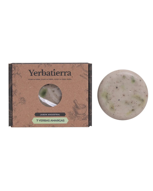 Jabón de 7 yerbas amargas- Yerbatierra
