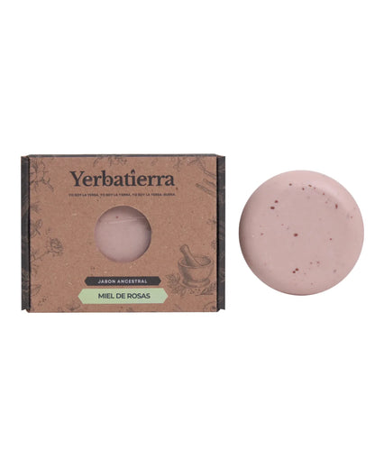 Jabón de miel de rosas - Astringente, antiinflamatoria y tonificante