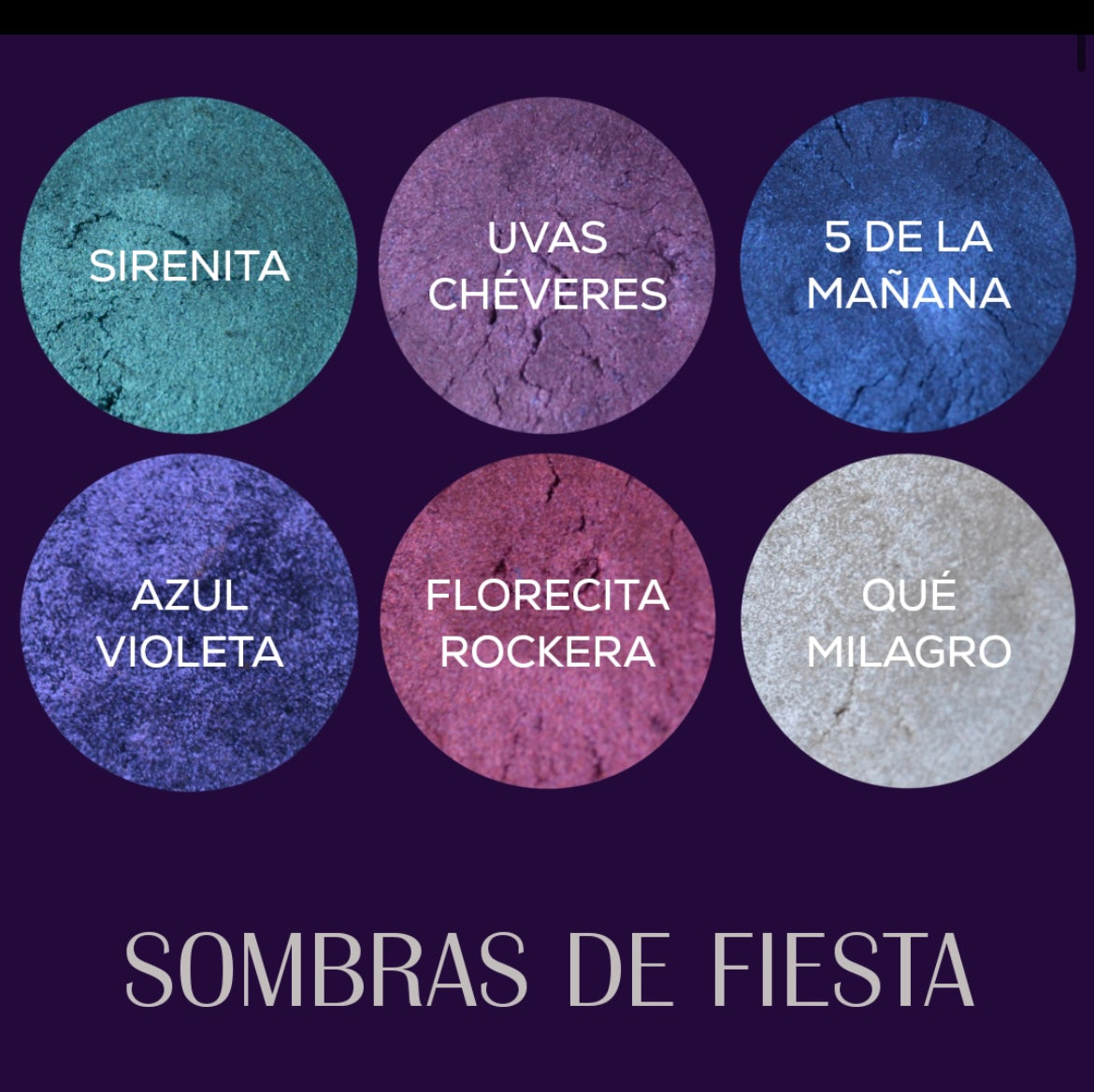 Sombras Naturales Colores de fiesta - Amalgama