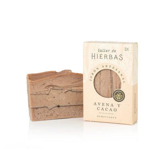 Jabón de avena y cacao