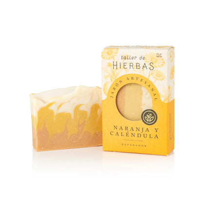 Jabón de naranja y caléndula - pieles sensibles o con alergias