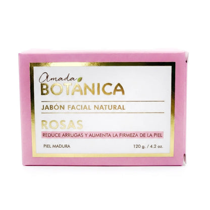 Jabón de rosas - Anti edad - Amada Botánica