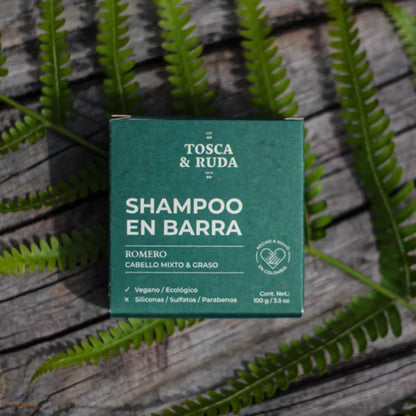 Shampoo Romero- Cabello mixto – graso Tosca y Ruda