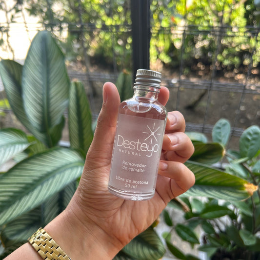 Removedor de esmalte sin acetona