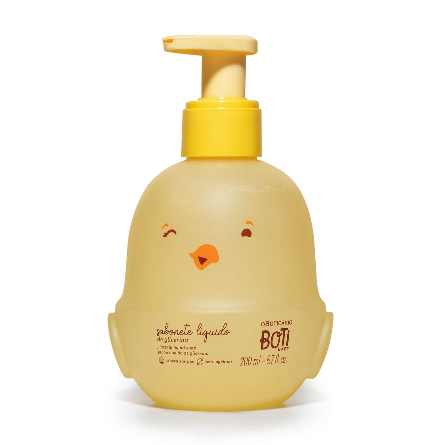 Jabón líquido de bebé para el cuerpo y cabello 200ml Boti Baby