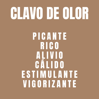 Aceite esencial de clavo de olor
