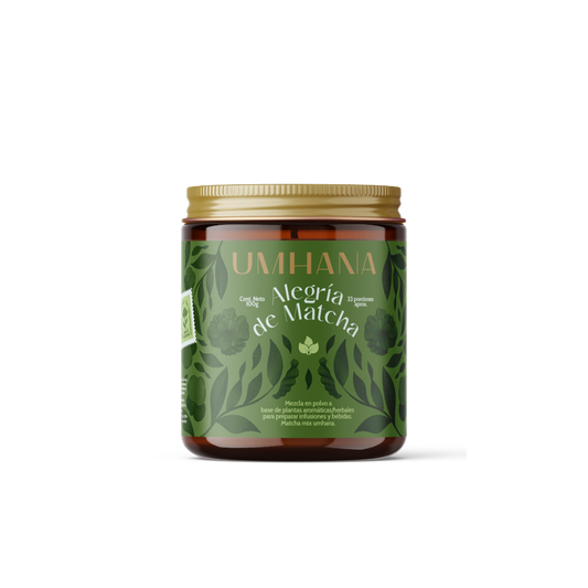 Alegría de Matcha 50gr: Matcha + Adaptógenos