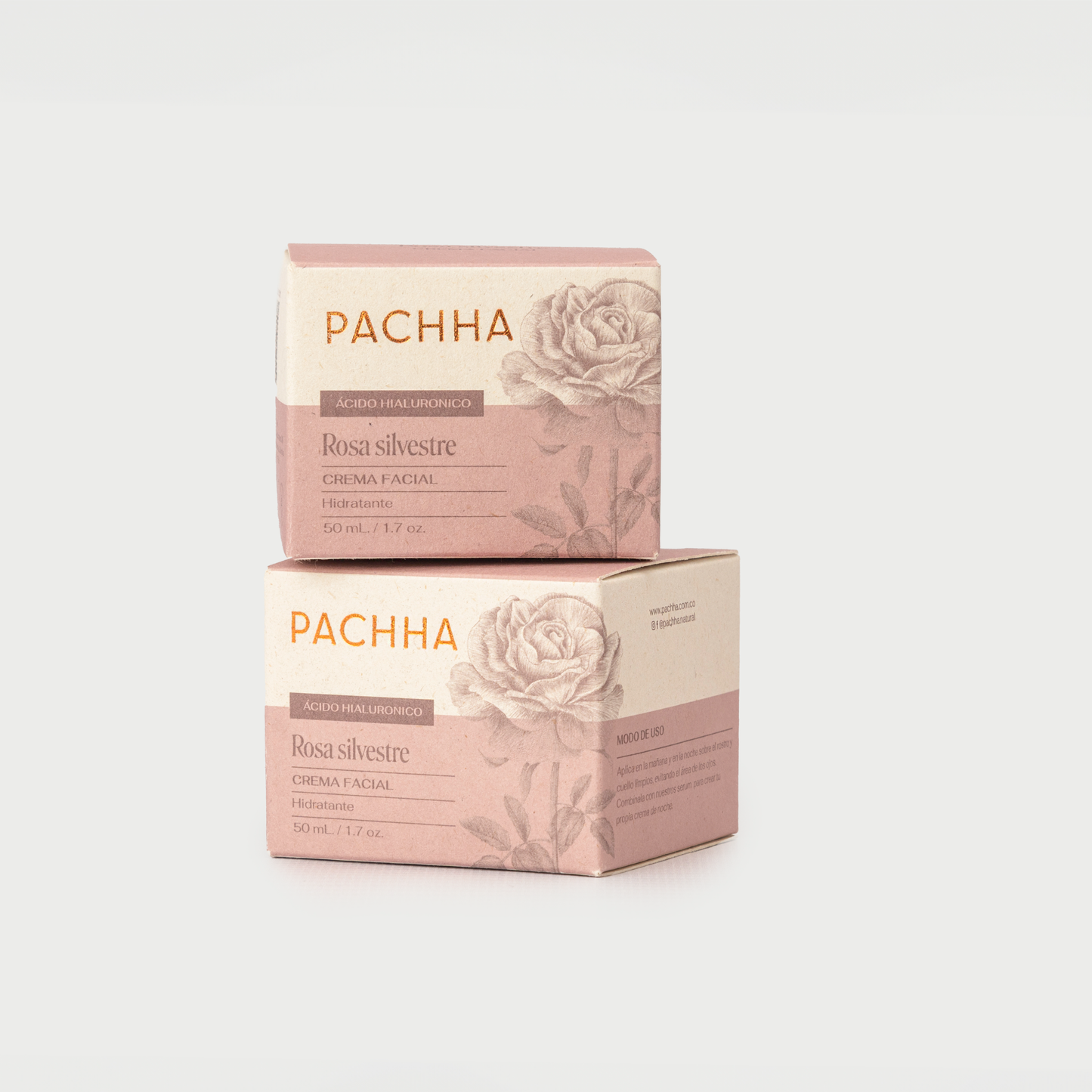 Crema Hidratante Facial - Rosa Silvestre 50mL