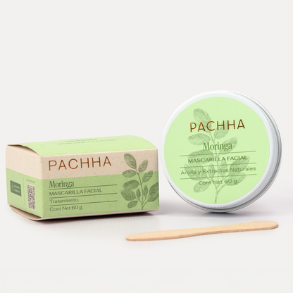 Mascarilla Facial - Moringa y Arcilla 60gr