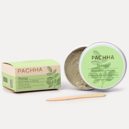 Mascarilla Facial - Moringa y Arcilla 60gr