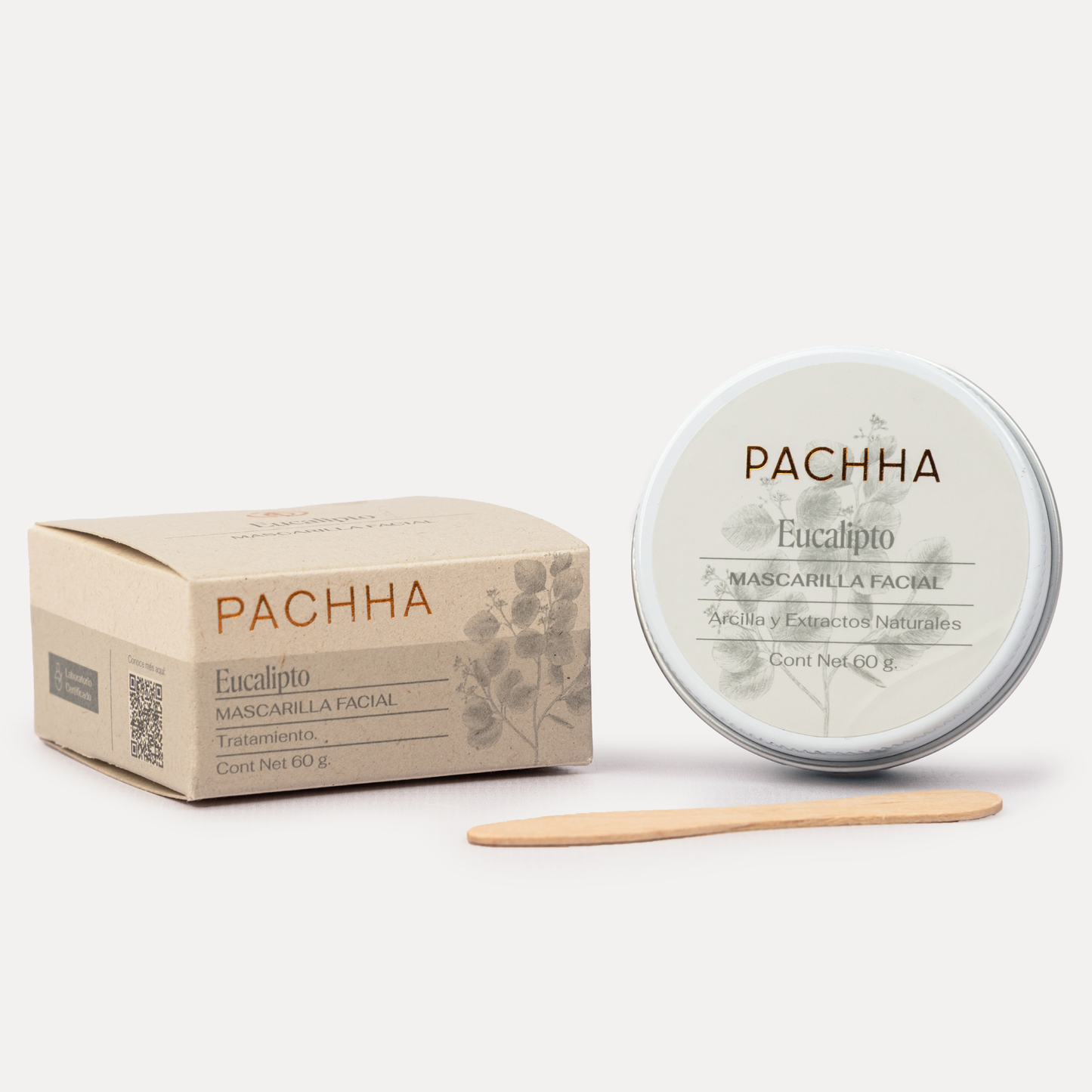 Mascarilla Facial - Eucalipto y Carbon 60Gr