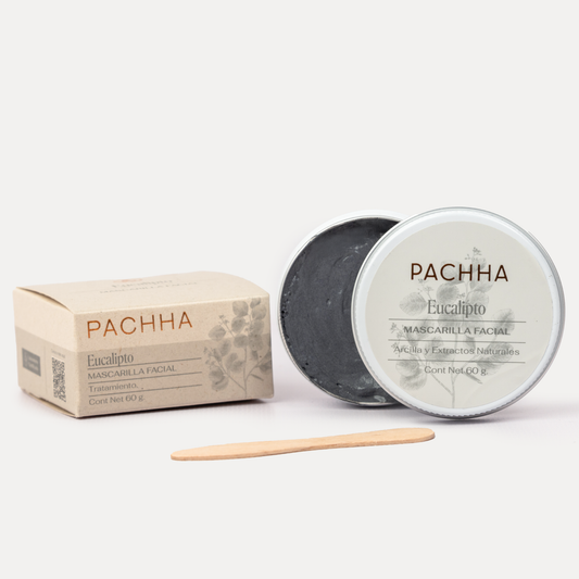 Mascarilla Facial - Eucalipto y Carbon 60Gr