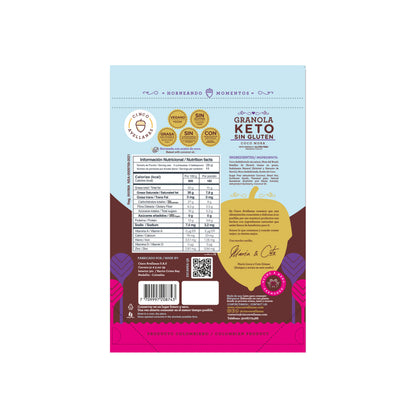 Granola KETO Coco Mora