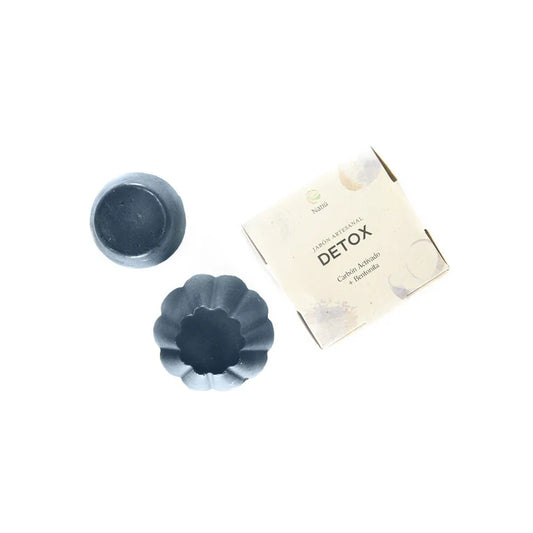Jabón Detox con Carbón Activado (Natiú Artesanal)