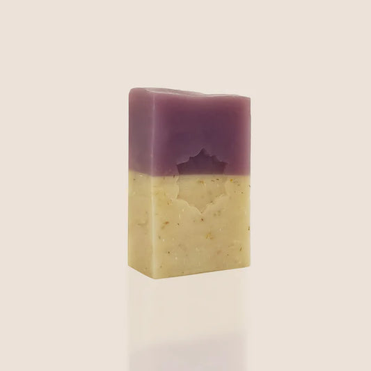 Jabón Serenidad - relajante de lavanda y manzanilla.