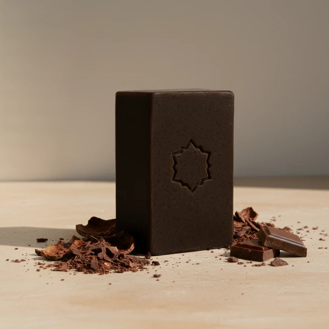 Jabón de chocolate KAO - Exfoliante Especiado