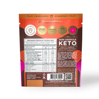 Granola KETO Choco Canela