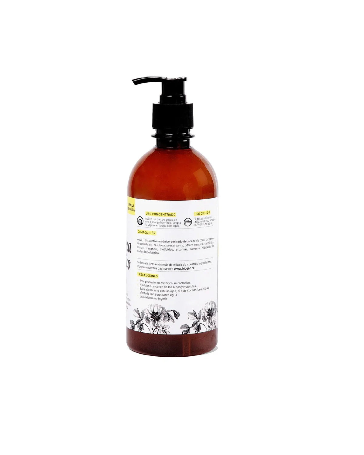Lavaloza Ecológico Verbena Cítrica – Seguro para biberones, poderoso contra la grasa