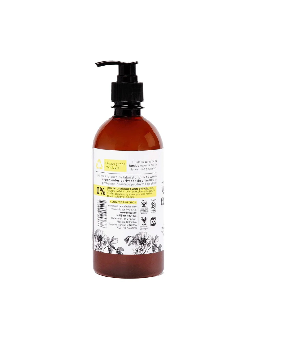 Lavaloza Ecológico Verbena Cítrica – Seguro para biberones, poderoso contra la grasa