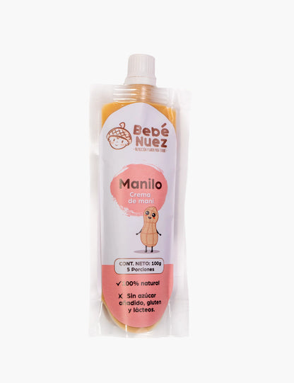Crema de Maní Bebe nuez