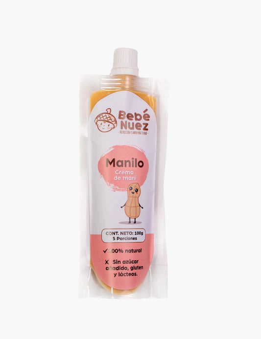 Crema de Maní Bebe nuez