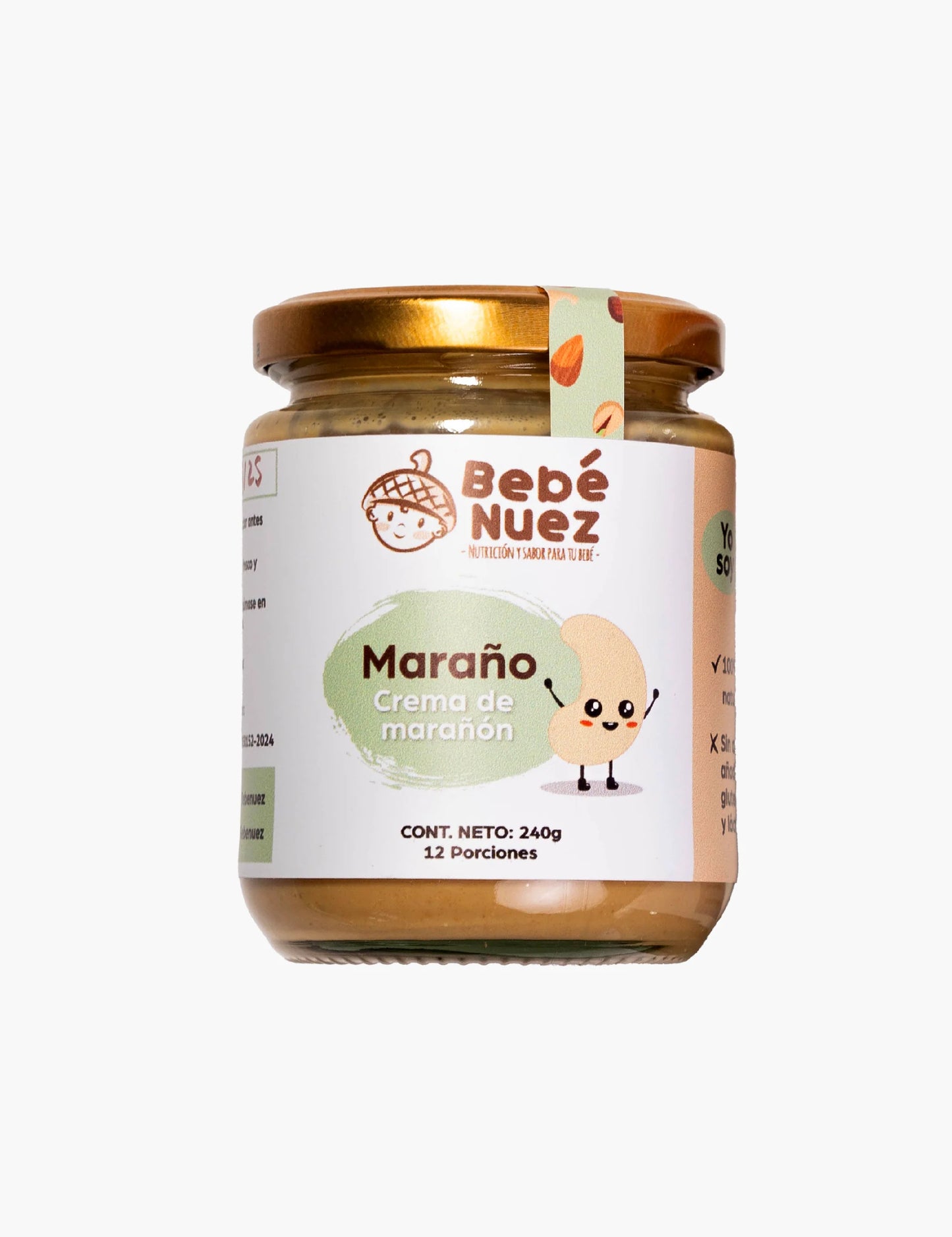 Crema de Marañón Bebé Nuez