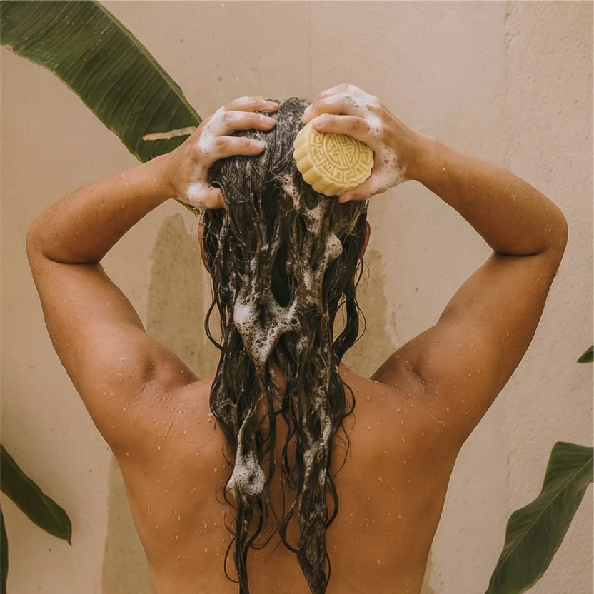 Shampoo sólido de naranja y limonaria - Panavayu
