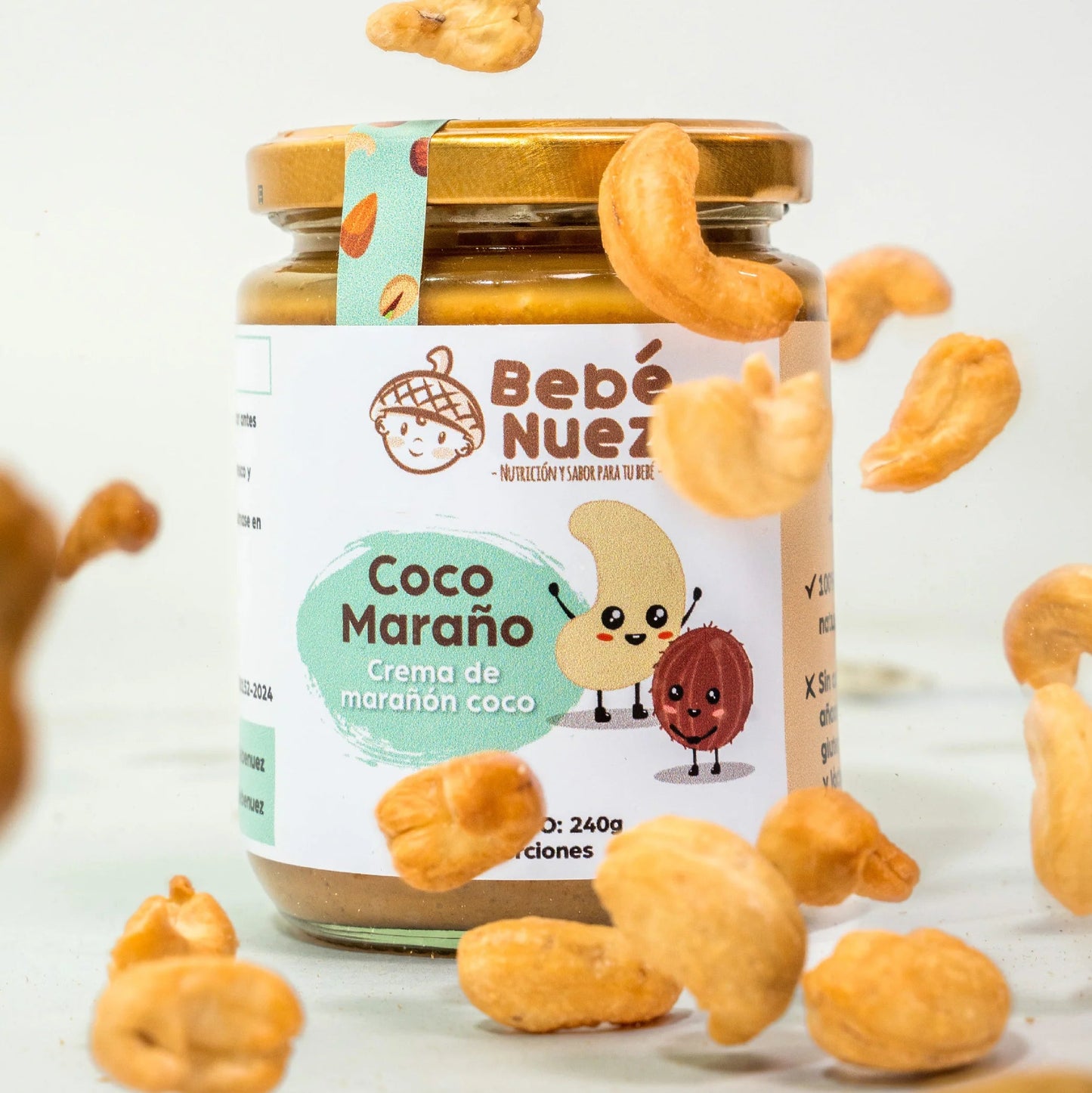 Crema de marañón + coco