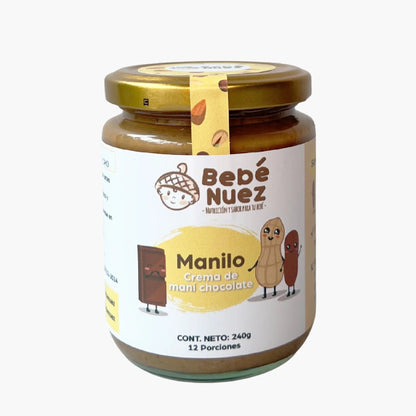 Crema de maní + chocolate Chokimanilo