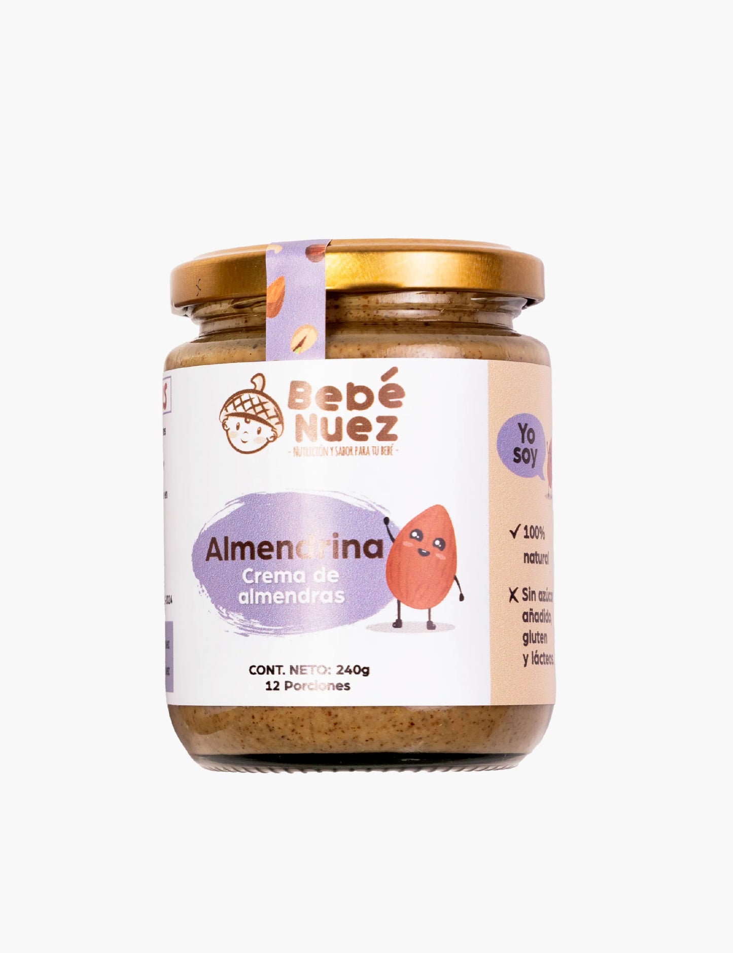 Crema de Almendras Bebenuez