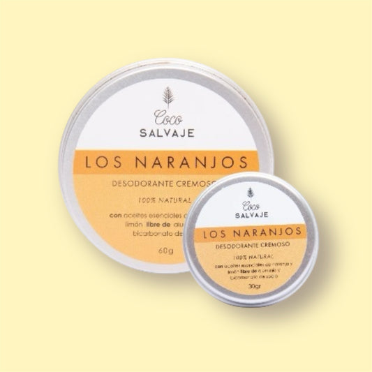 Desodorante LOS NARANJOS (cítrico) Coco Salvaje