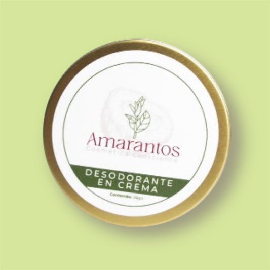 Desodorante Herbal en Crema con Limoncillo