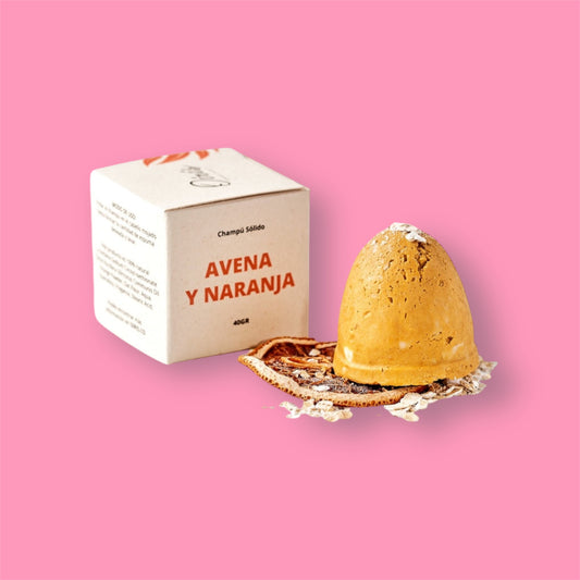 Shampoo Sólido de Avena y Naranja - Oiris