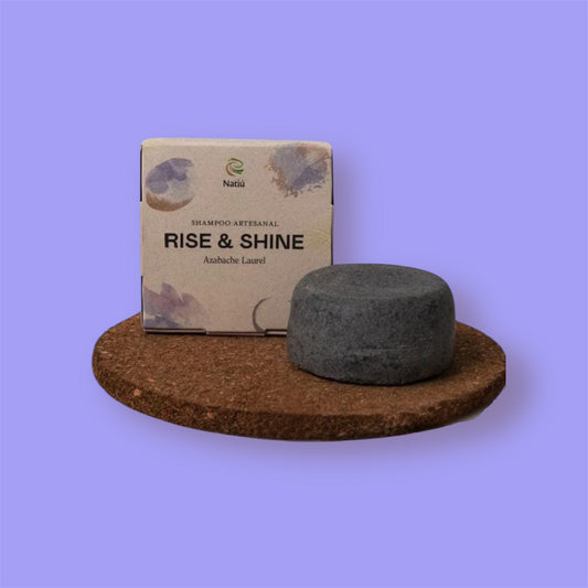 Shampoo Rise & Shine Azabache Laurel (Cabello Graso) - Natiú